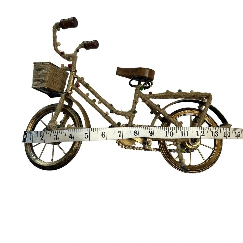 Bicycle Decor Statu Model 15” X 11”Photography Prop Bike Love Farmhouse Art Mini
